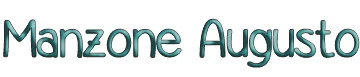 homepage MANZONE AUGUSTO